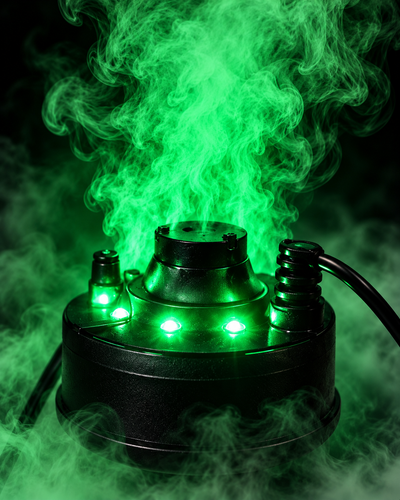 Spooky Halloween Skeleton Cauldron with Fog Effect – Light Up Decor